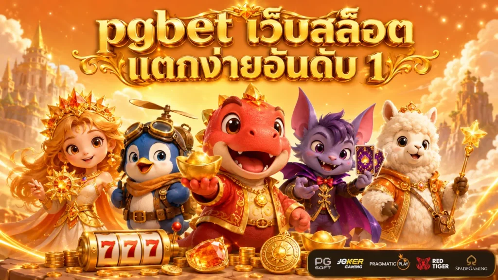 pgbet เว็บสล็อตแตกง่ายอันดับ 1