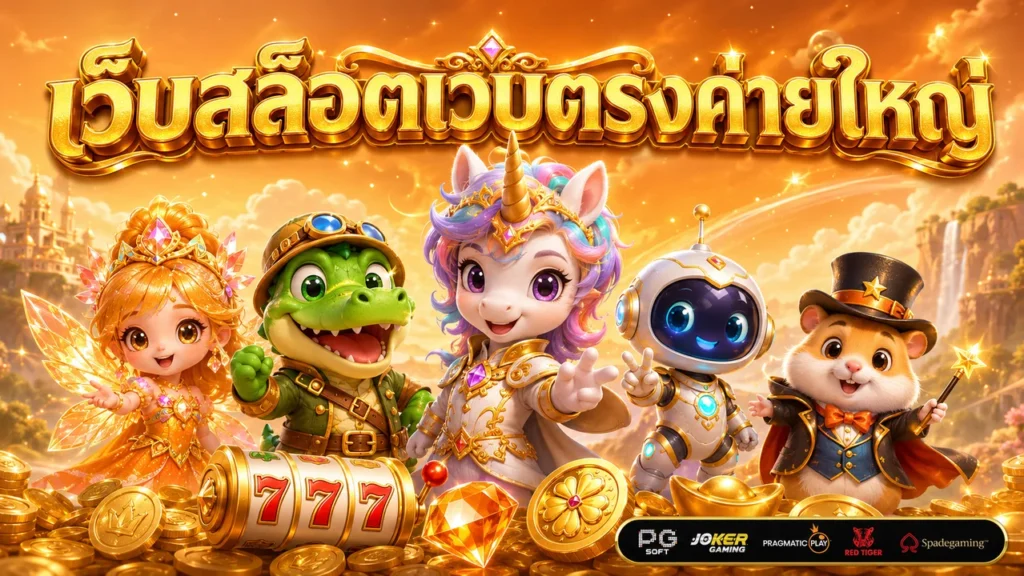 เว็บสล็อตเว็บตรงค่ายใหญ่