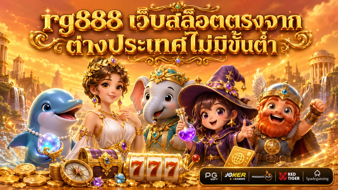 rg888 เว็บสล็อตตรงจากต่างประเทศไม่มีขั้นต่ำ