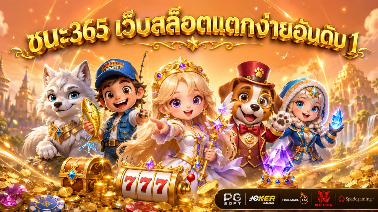 ชนะ365 เว็บสล็อตแตกง่ายอันดับ 1