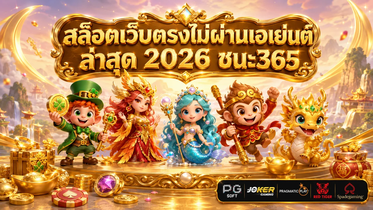 สล็อตเว็บตรงไม่ผ่านเอเย่นต์ล่าสุด 2026 ชนะ365