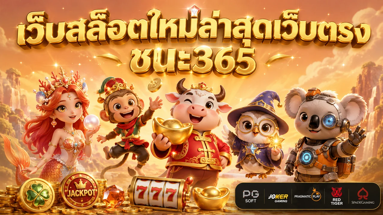เว็บสล็อตใหม่ล่าสุดเว็บตรง ชนะ365