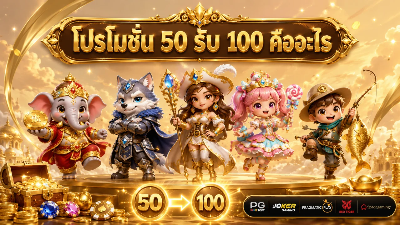 โปรโมชั่น 50 รับ 100 คืออะไร