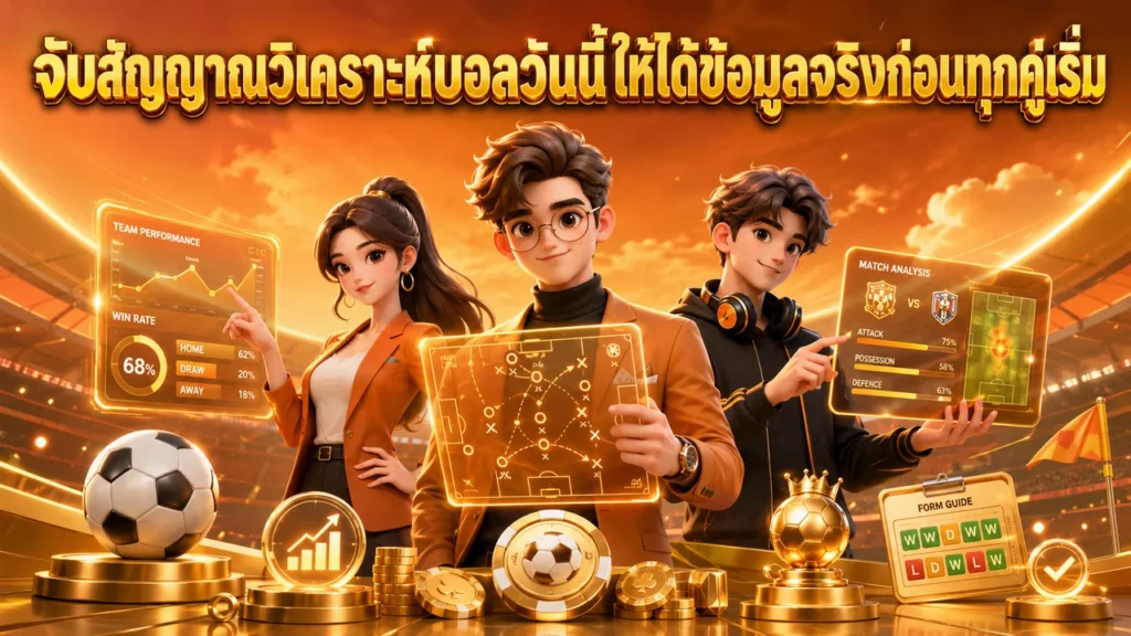 วิเคราะห์บอลวันนี้