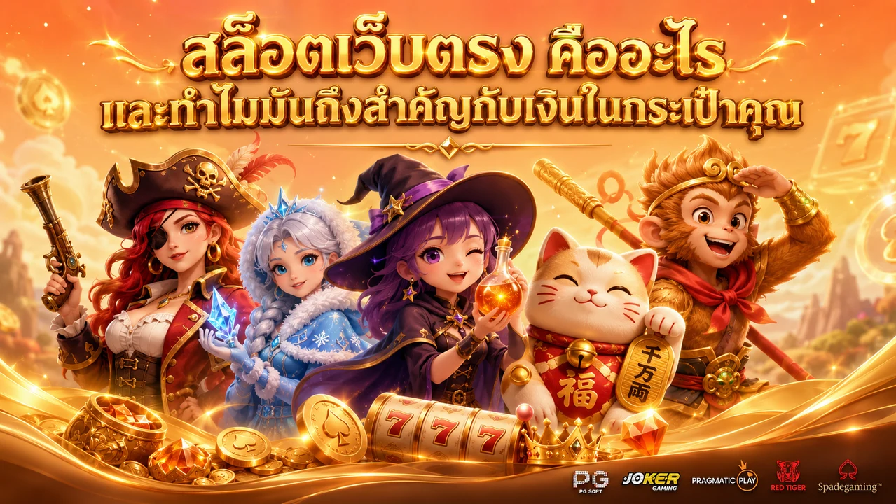 สล็อตเว็บตรง